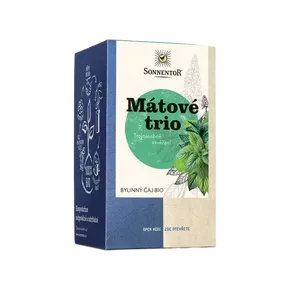 Sonnentor Čaj Mátové trio 18 x 1,2 g BIO